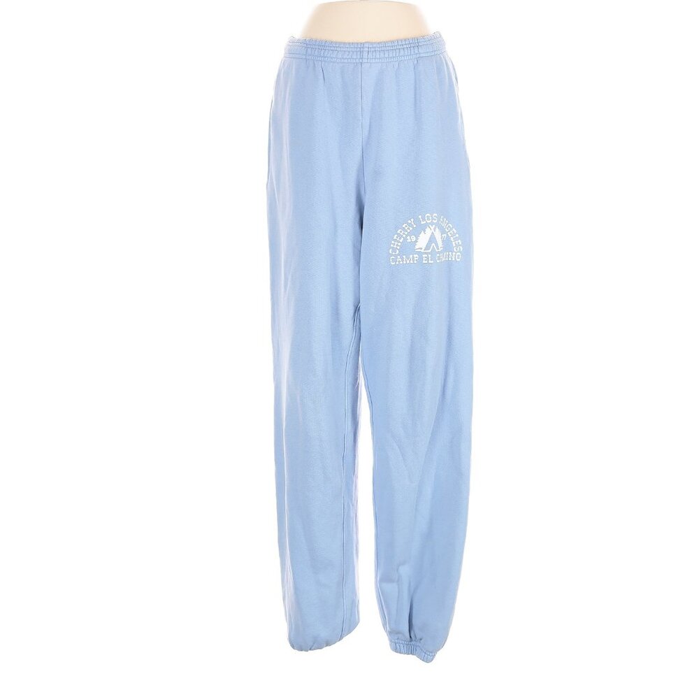 Cherry LA Camp El Camino Sweatpants in Powder Blue Small